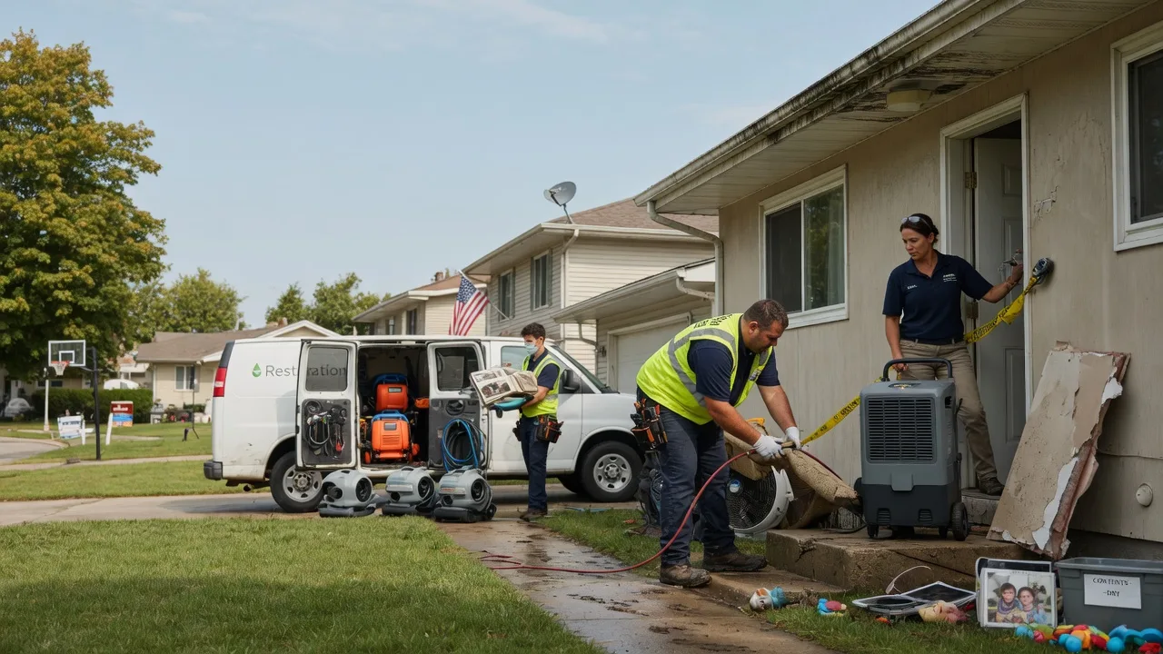 Water Damage Restoration in West Warwick, RI near me